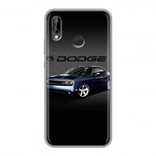 Дизайнерский силиконовый чехол для Huawei P20 Lite Dodge
