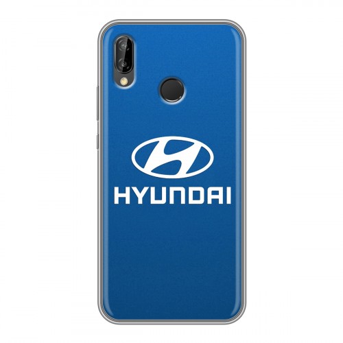 Дизайнерский силиконовый чехол для Huawei P20 Lite Hyundai