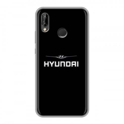 Дизайнерский силиконовый чехол для Huawei P20 Lite Hyundai