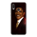 Дизайнерский силиконовый чехол для Huawei P20 Lite Барак Обама