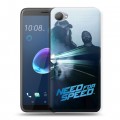 Дизайнерский пластиковый чехол для HTC Desire 12 Need For Speed