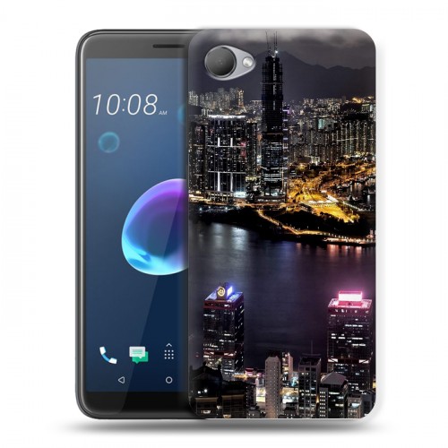 Дизайнерский пластиковый чехол для HTC Desire 12 Гонконг