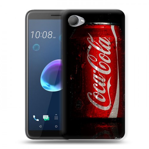Дизайнерский пластиковый чехол для HTC Desire 12 Coca-cola