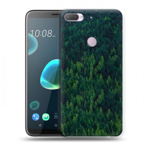 Дизайнерский пластиковый чехол для HTC Desire 12 Plus лес