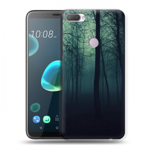 Дизайнерский пластиковый чехол для HTC Desire 12 Plus лес