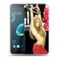 Дизайнерский пластиковый чехол для HTC Desire 12 Plus Shakira