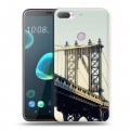 Дизайнерский пластиковый чехол для HTC Desire 12 Plus Нью-Йорк