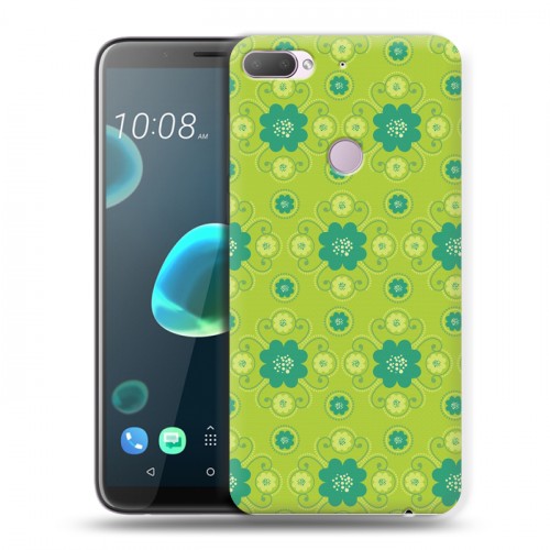 Дизайнерский пластиковый чехол для HTC Desire 12 Plus Богемские шаблоны