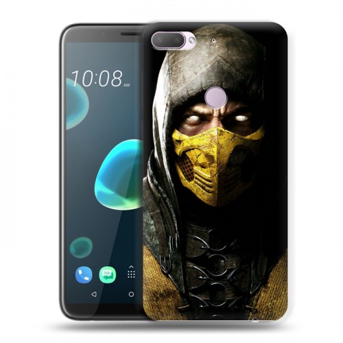 Дизайнерский пластиковый чехол для HTC Desire 12 Plus Mortal Combat
