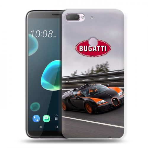 Дизайнерский пластиковый чехол для HTC Desire 12 Plus Bugatti