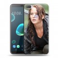 Дизайнерский пластиковый чехол для HTC Desire 12 Plus Дженнифер Лоуренс