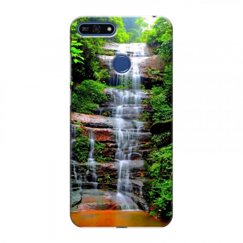 Дизайнерский силиконовый чехол для Huawei Honor 7A Pro водопады