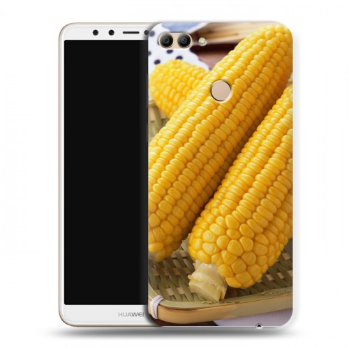 Дизайнерский пластиковый чехол для Huawei Y9 (2018) Кукуруза
