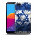 Дизайнерский пластиковый чехол для Huawei Honor 7A Флаг Израиля