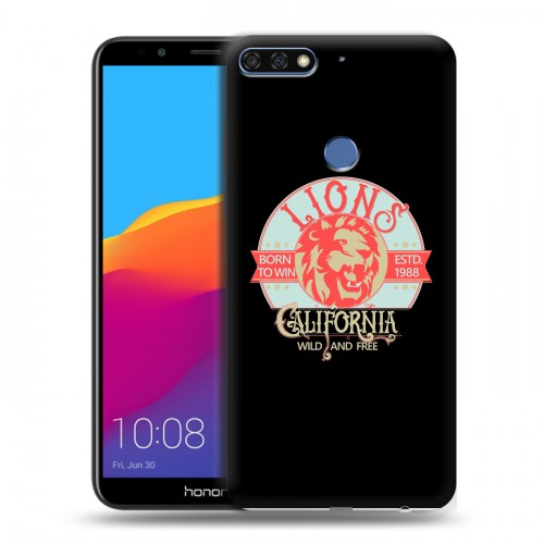 Дизайнерский пластиковый чехол для Huawei Honor 7C Pro Мистические эмблемы