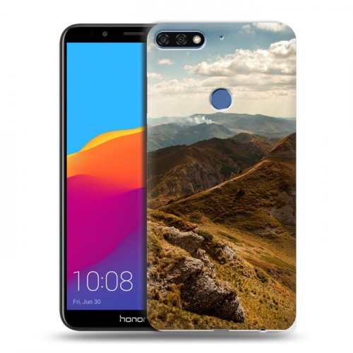 Дизайнерский пластиковый чехол для Huawei Honor 7C Pro горы