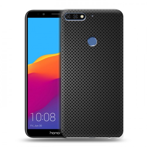 Дизайнерский пластиковый чехол для Huawei Honor 7C Pro Металл