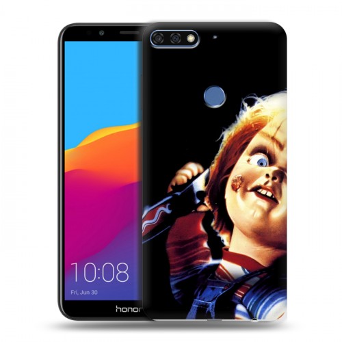 Дизайнерский пластиковый чехол для Huawei Honor 7C Pro Хэллоуин