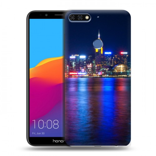 Дизайнерский пластиковый чехол для Huawei Honor 7C Pro Гонконг