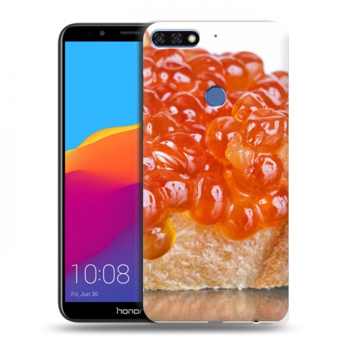 Дизайнерский пластиковый чехол для Huawei Honor 7C Pro Икра