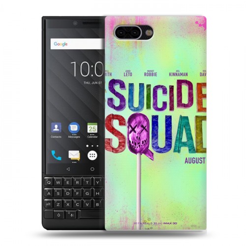 Дизайнерский пластиковый чехол для BlackBerry KEY2 Отряд самоубийц