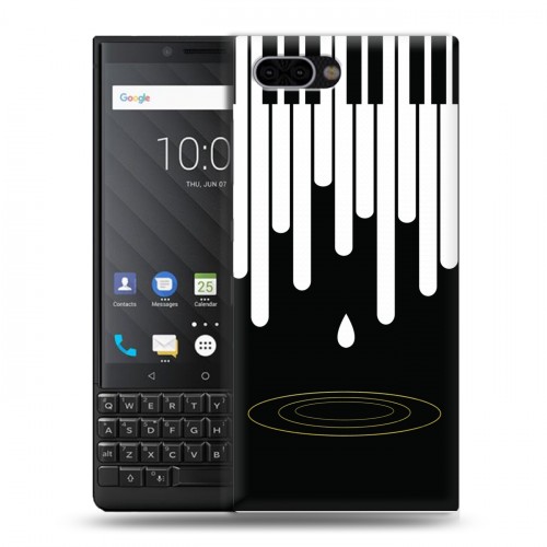 Дизайнерский пластиковый чехол для BlackBerry KEY2 Дизайнерское пианино
