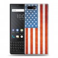 Дизайнерский пластиковый чехол для BlackBerry KEY2 Флаг США