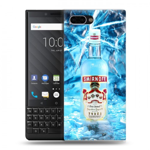 Дизайнерский пластиковый чехол для BlackBerry KEY2 Smirnoff