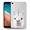 Дизайнерский силиконовый чехол для Xiaomi Mi Pad 4 Мятные звери