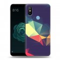 Дизайнерский силиконовый чехол для Xiaomi Mi A2 Геометрия радости