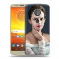 Дизайнерский пластиковый чехол для Motorola Moto E5 Эмма Уотсон