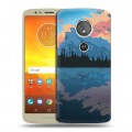 Дизайнерский пластиковый чехол для Motorola Moto E5 Романтика путешествий