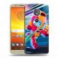 Дизайнерский силиконовый чехол для Motorola Moto E5 Brawl Stars