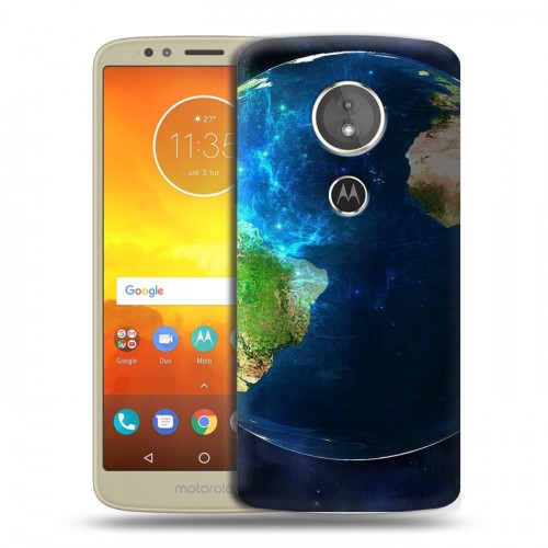 Дизайнерский силиконовый чехол для Motorola Moto E5 Земля