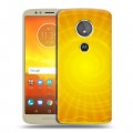 Дизайнерский пластиковый чехол для Motorola Moto E5 Солнце