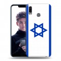 Дизайнерский пластиковый чехол для Huawei Honor Play Флаг Израиля