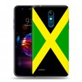 Дизайнерский пластиковый чехол для LG K11 Plus Флаг Ямайки