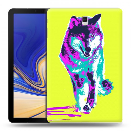 Дизайнерский силиконовый чехол для Samsung Galaxy Tab S4 Животный поп-арт