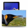 Дизайнерский силиконовый чехол для Samsung Galaxy Tab S4 Пингвины