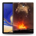 Дизайнерский силиконовый чехол для Samsung Galaxy Tab S4 вулкан
