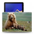 Дизайнерский силиконовый чехол для Samsung Galaxy Tab S4 Медведи