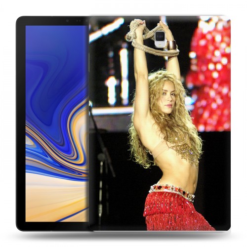 Дизайнерский силиконовый чехол для Samsung Galaxy Tab S4 Shakira