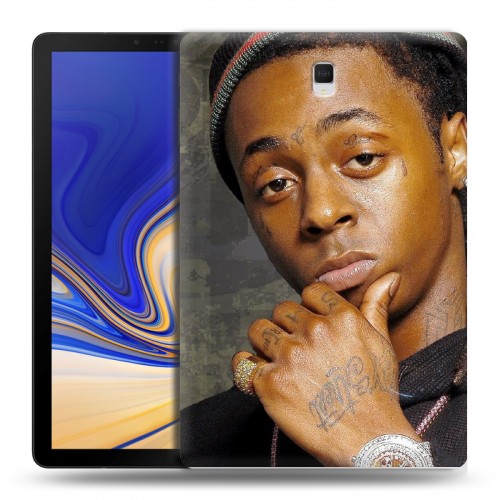 Дизайнерский силиконовый чехол для Samsung Galaxy Tab S4 Lil Wayne