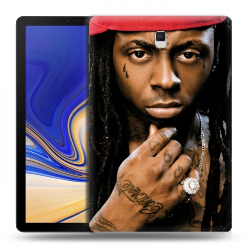 Дизайнерский силиконовый чехол для Samsung Galaxy Tab S4 Lil Wayne