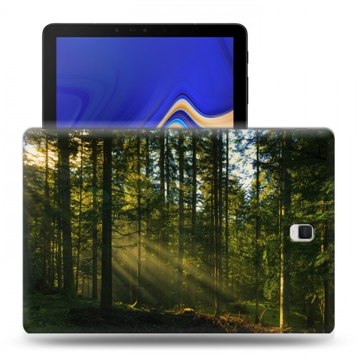 Дизайнерский силиконовый чехол для Samsung Galaxy Tab S4 Лес