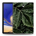 Дизайнерский силиконовый чехол для Samsung Galaxy Tab S4 Нуарные листья