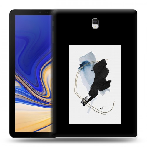 Дизайнерский силиконовый чехол для Samsung Galaxy Tab S4 Стильные абстракции