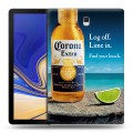 Дизайнерский силиконовый чехол для Samsung Galaxy Tab S4 Corona