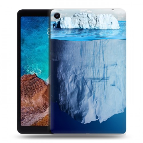 Дизайнерский силиконовый чехол для Xiaomi Mi Pad 4 Plus Льды