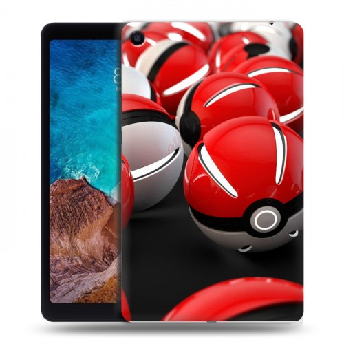 Дизайнерский силиконовый чехол для Xiaomi Mi Pad 4 Plus Pokemon Go